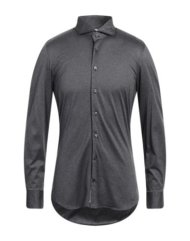 Baldessarini Man Shirt Steel Grey Size 15 ½ Cotton