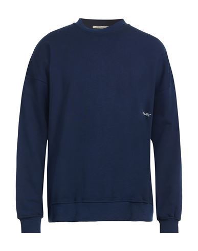 Hinnominate Man Sweatshirt Midnight Blue Size Xl Cotton, Elastane