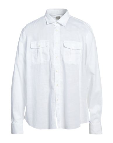 Xacus Man Shirt White Size 16 Cotton