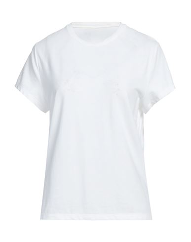 Slowear Woman T-shirt White Size 6 Cotton