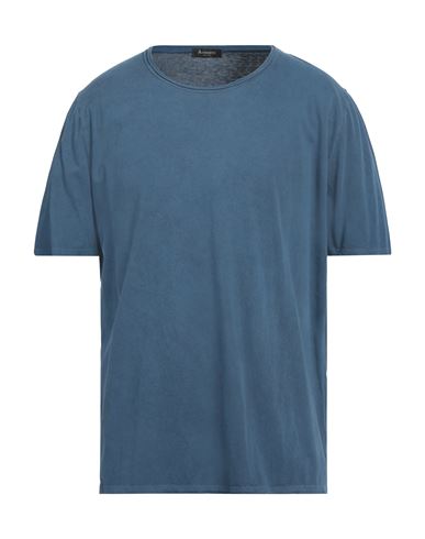 Arovescio Man T-shirt Navy Blue Size 42 Cotton