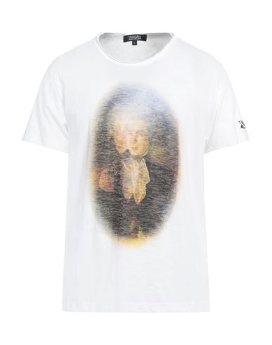 Trussardi Action Man T-shirt White Size Xxl Cotton, Viscose