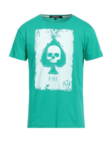 Trussardi Action Man T-shirt Green Size Xxl Cotton