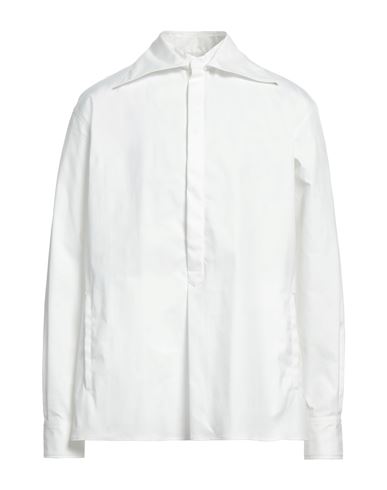 Valentino Garavani Man Shirt White Size 15 ½ Polyester