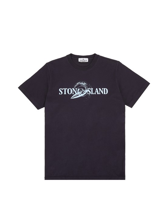 STONE ISLAND JUNIOR 21073 Short sleeve t-shirt Man Blue