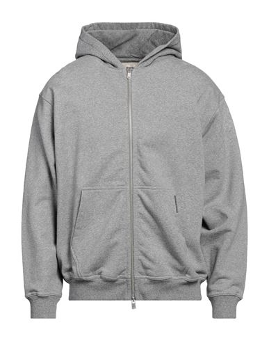 Shop Represent Man Sweatshirt Grey Size M Cotton, Elastane