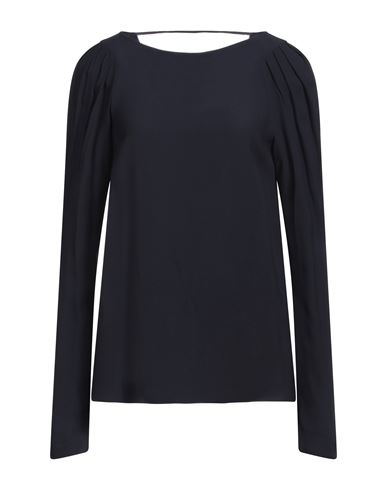 N°21 Woman Top Midnight Blue Size 10 Viscose In Black