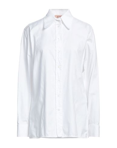 N°21 Woman Shirt White Size 10 Cotton