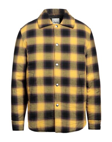 Sandro Man Shirt Yellow Size Xl Cotton