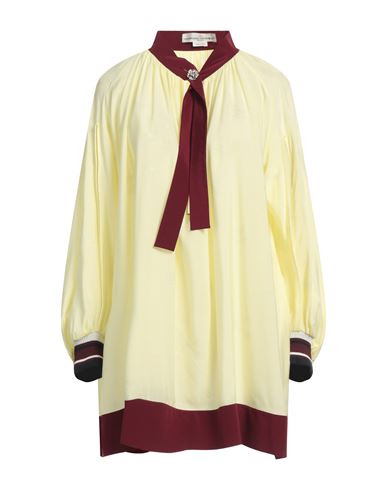 Shop Golden Goose Woman Top Light Yellow Size S Viscose, Wool, Metallic Fiber, Polyamide