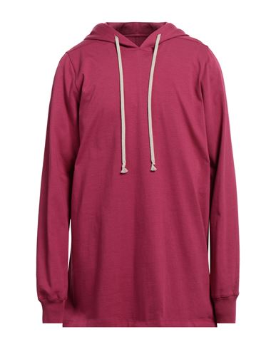 Shop Rick Owens Man Sweatshirt Mauve Size M Cotton In Purple