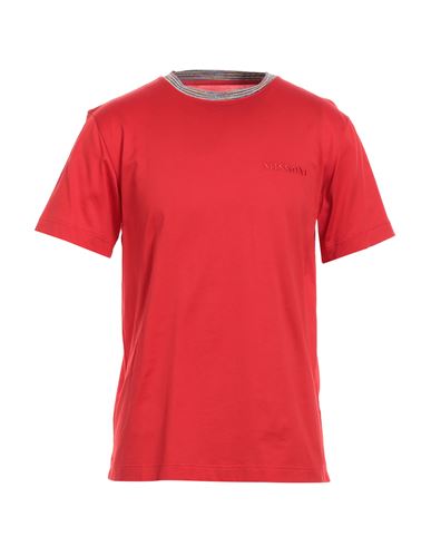 Shop Missoni Man T-shirt Red Size M Cotton