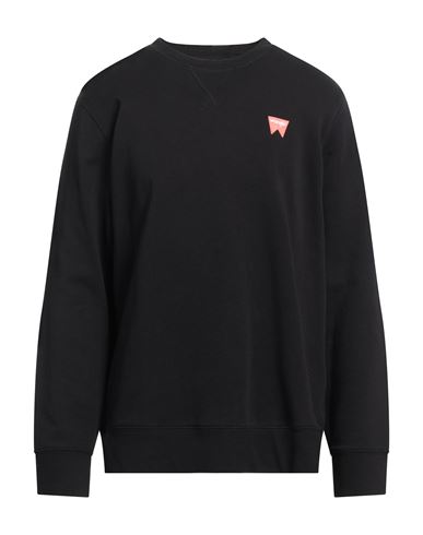 Shop Wrangler Man Sweatshirt Black Size Xl Cotton