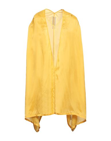 Shop Rick Owens Woman Top Ocher Size Onesize Cupro In Yellow