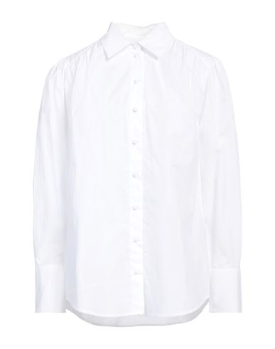The Kooples Woman Shirt White Size 2 Cotton
