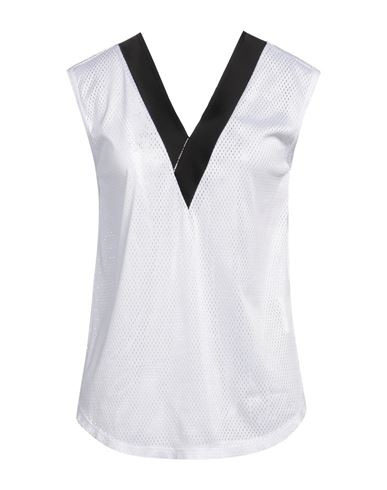 Shop Golden Goose Woman Top White Size S Polyester