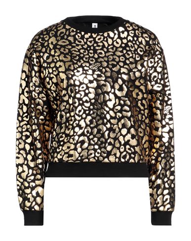 Moschino Woman Sweatshirt Black Size Xl Modal, Cotton, Elastane