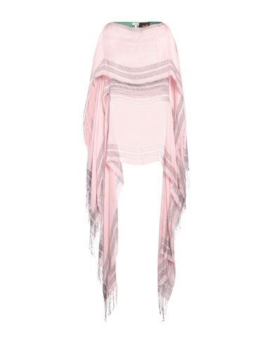 Loewe Woman Top Pink Size 4 Linen, Polyester, Cotton