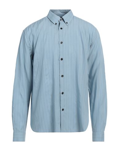 The Kooples Man Shirt Slate Blue Size Xl Lyocell