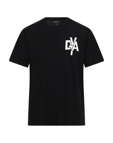 Shop Duvetica Man T-shirt Black Size Xl Cotton