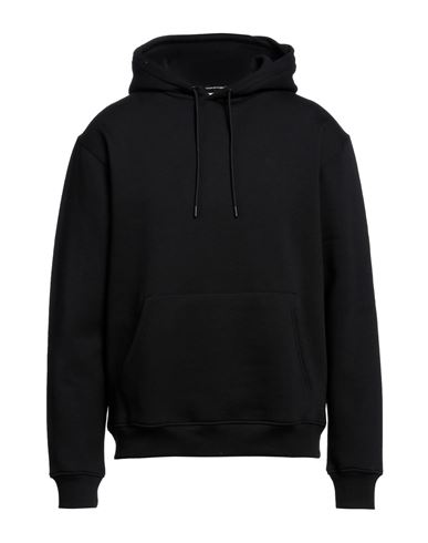 The Kooples Man Sweatshirt Black Size Xs Cotton, Polyester, Elastane