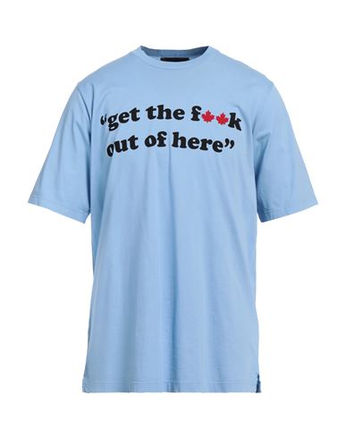 T-shirts Herren Himmelblau S Herren