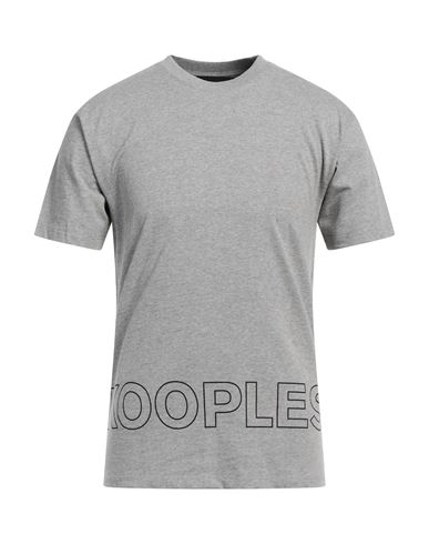 The Kooples Man T-shirt Light Grey Size S Cotton In Gray