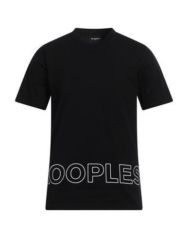 The Kooples Man T-shirt Black Size S Cotton