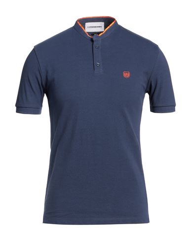 The Kooples Man Polo Shirt Navy Blue Size S Cotton