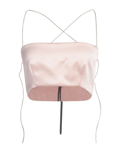 Nineminutes Woman Top Light Pink Size 8 Polyester, Elastane