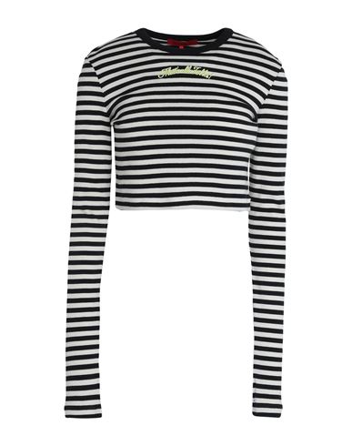 Max & Co . Shirley Woman T-shirt Black Size L Cotton