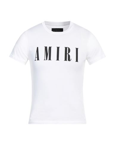 Shop Amiri Woman T-shirt White Size S Cotton