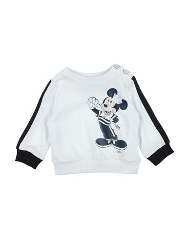 Monnalisa Newborn Boy Sweatshirt White Size 3 Cotton In White
