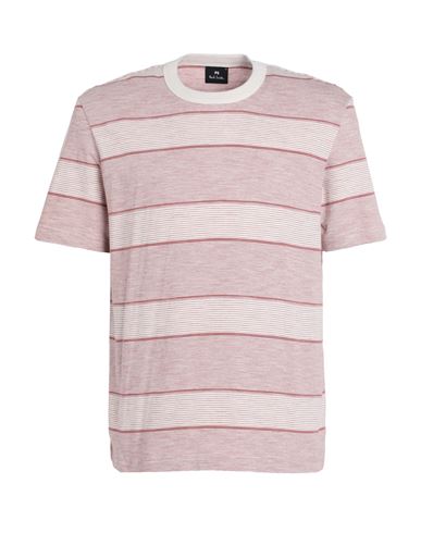 Shop Ps By Paul Smith Ps Paul Smith Man T-shirt Brick Red Size Xl Organic Cotton