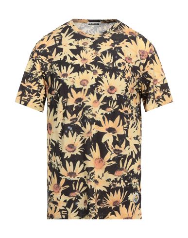 Jil Sander+ Man T-shirt Yellow Size S Cotton