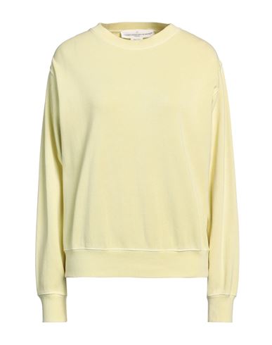 Shop Golden Goose Woman Sweatshirt Yellow Size S Cotton