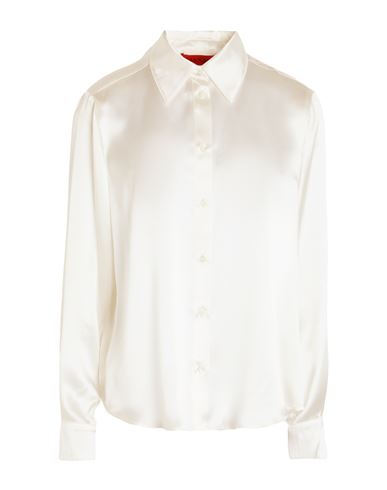 Max & Co . Aiaccio Woman Shirt White Size 12 Silk