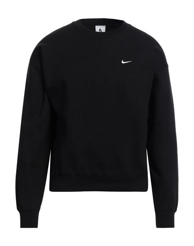 Shop Nike Man Sweatshirt Black Size Xl Cotton, Polyester