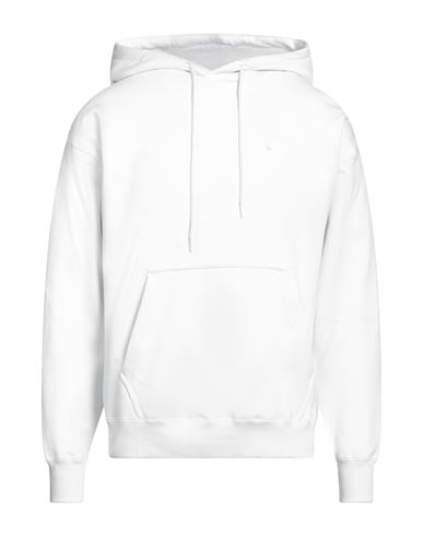 Shop Nike Man Sweatshirt White Size L Cotton, Polyester