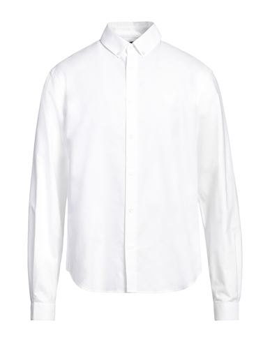 The Kooples Man Shirt White Size Xl Cotton, Polyester