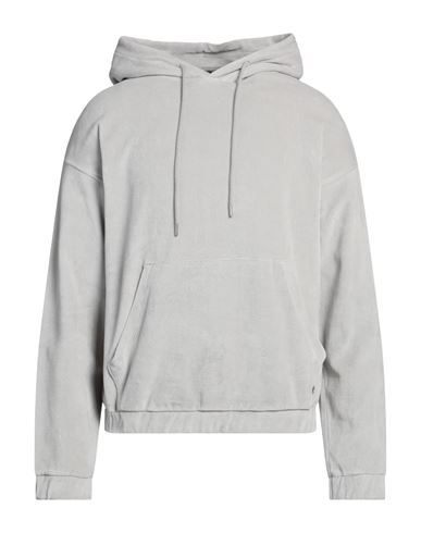 The Kooples Man Sweatshirt Light Grey Size 2 Cotton