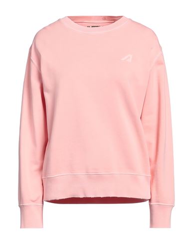 Shop Autry Woman Sweatshirt Pink Size S Cotton