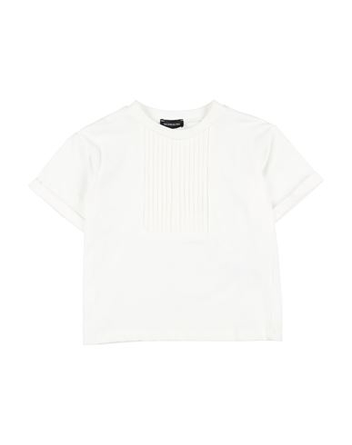 Shop Monnalisa Toddler Boy T-shirt White Size 5 Cotton