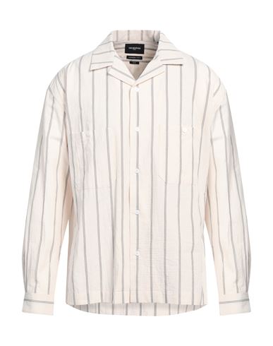 The Kooples Man Shirt Ivory Size L Cotton In White