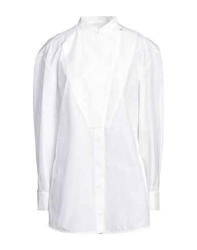 Shop Jil Sander Woman Shirt White Size 6 Cotton