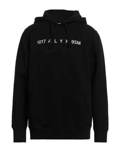 Shop Alyx 1017  9sm Man Sweatshirt Black Size L Cotton, Elastane
