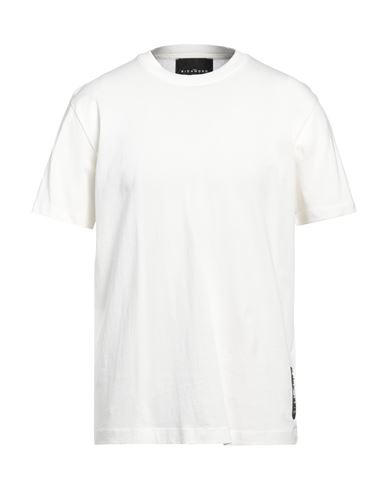 Shop John Richmond Man T-shirt Off White Size Xl Cotton