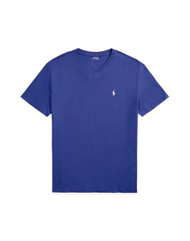 Shop Polo Ralph Lauren Man T-shirt Blue Size L Cotton