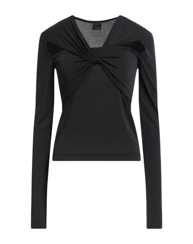 Shop Pinko Woman T-shirt Black Size S Modal, Polyester