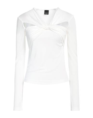 Shop Pinko Woman T-shirt White Size S Modal, Polyester